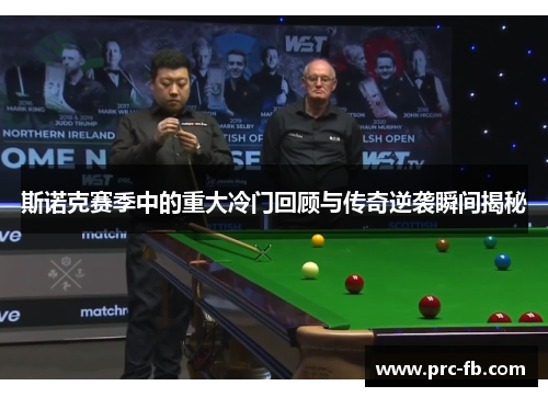 斯诺克赛季中的重大冷门回顾与传奇逆袭瞬间揭秘 斯诺克赛季中的重大冷门回顾与传奇逆袭瞬间揭秘