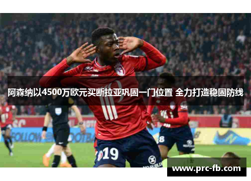 阿森纳以4500万欧元买断拉亚巩固一门位置 全力打造稳固防线 阿森纳以4500万欧元买断拉亚巩固一门位置 全力打造稳固防线
